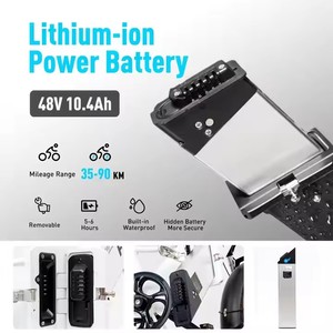 Stock EU/UK <span class=keywords><strong>HITWAY</strong></span> BK20 vélo de ville électrique pliant 90km longue portée 48v 250w VTT pour adulte - Product Image 5