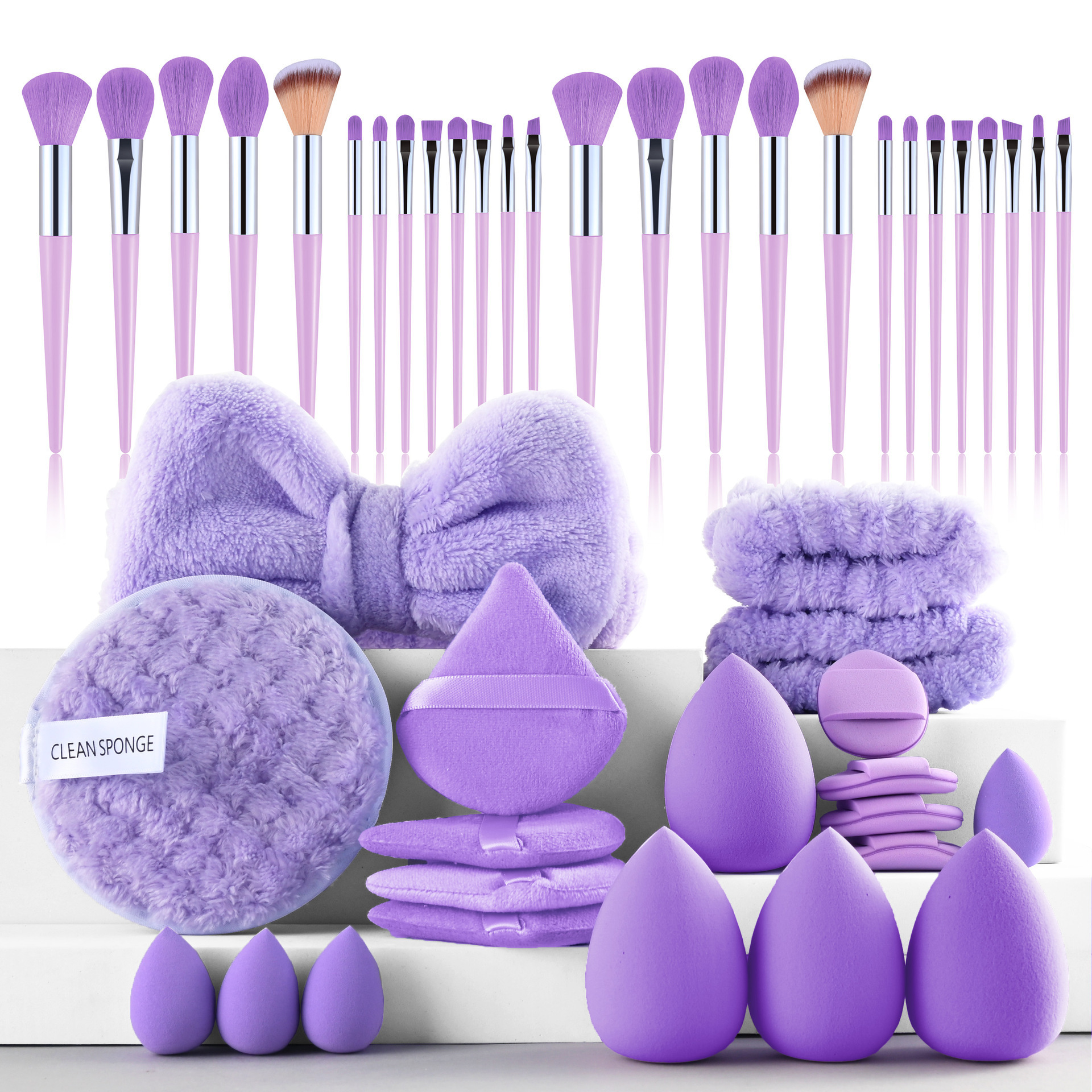 46 pcs purple set
