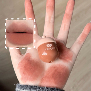Petit brillant à lèvres en forme de pomme de pin, fini mat, velours mat, ne s'estompe pas facilement, abordable, pour étudiants, fête, <span class=keywords><strong>rouge</strong></span> à lèvres, <span class=keywords><strong>rouge</strong></span> à lèvres féminin - Product Image 1