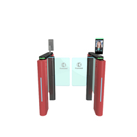 Tourniquet automatique haute vitesse à passage rapide, barrière pivotante anti-écrêtlement, moteur sans balais, protection IP65, fonctionnement bidirectionnel