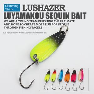 12 pz/43 pz Micro cucchiaio scatola di <span class=keywords><strong>esche</strong></span> a gancio singolo <span class=keywords><strong>trota</strong></span> Area gioco di colata in metallo cucchiaio 2g-5gmix <span class=keywords><strong>esche</strong></span> da pesca a cucchiaio ultraleggeri - Product Image 4