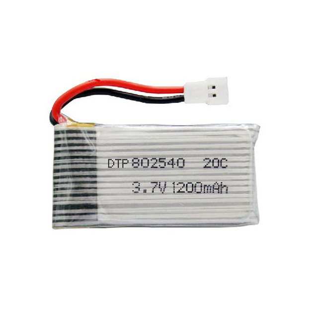 High Discharge Rate Lithium Battery 5C 20C 802540 3.7V  600mAh 1200mAh Rechargeable Li-ion Polymer Battery