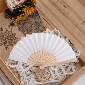 Abanico Plegable de Madera Pintado Personalizado para Año Nuevo, Halloween y Manualidades de Boda - Product Image 1