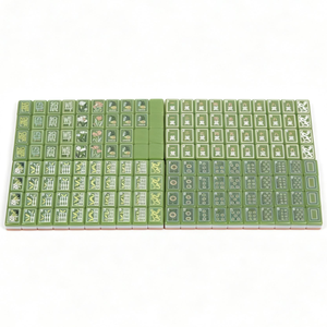 Juego de Mesa de Mahjong Profesional Personalizado, Tablero de Juego Divertido, Juego de Lujo Grabado, Fichas de Mahjong Americanas - Product Image 6
