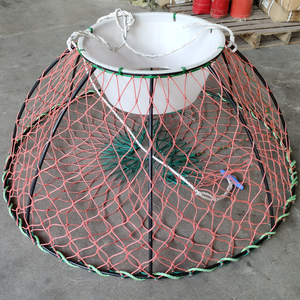 Trappole per Centolla da 1,3m, 1,4m, 1,5m, Rete Verde e Nera per Cattura di Scaglie - Product Image 5