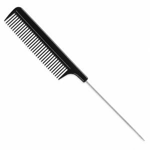 Pettine professionale a denti larghi con perno in metallo - Product Image 2