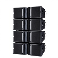 VAMAV Bocinas Altavoces Line Array de 8 pulgadas altavoces profesionales para escenario 700W