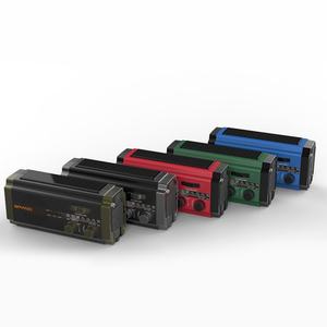 Prix d'usine – Banques d'alimentation d'urgence solaires d'extérieur, lampe torche USB rechargeable à manivelle - Product Image 4