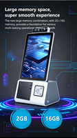 Caja Registradora de Autoservicio Android Z2 de 10.1 Pulgadas, Máquina POS de Autoservicio con Impresora y Reconocimiento Facial