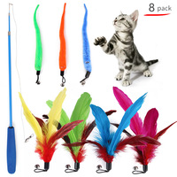 Juego de Juguetes para Gatos, Peluches Realistas de Dibujos Animados, Kit Combinado Interactivo Surtido para Entretenimiento Felino, Artículos para Mascotas