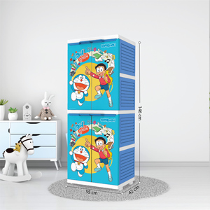 Mini armoire compacte multifonctionnelle mettant en scène les personnages préférés de la licence MSC, présentant vos héros de dessins animés célèbres. - Product Image 5