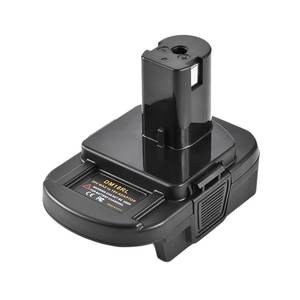 Adaptador Convertidor de Batería RYOBI para Herramientas Eléctricas Dewalt 20V y <span class=keywords><strong>Milwaukee</strong></span> <span class=keywords><strong>M18</strong></span> 18V, Convertidor DM18RL DM20ROB con USB - Product Image 1