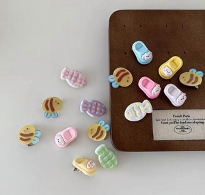 Mini animaux mignons pinces à cheveux pour bébé filles mode doux Kawaii Peppy Alligator pour enfants enfants accessoires de cheveux en Stock - Product Image 1