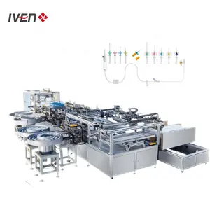 Ligne fiable d'équipement d'administration de solution de la ligne de fabrication/IV de kit de perfusion intraveineuse usine clé en main