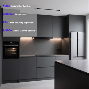 Moderno Set di Mobili e Armadi su Misura in Alluminio e Acciaio Inossidabile per <span class=keywords><strong>Cucina</strong></span> Piccola con Design Esclusivo - Product Image 2