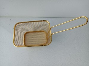 Nouveau Moyen-Orient en fer forgé petit panier frit vaisselle frites ailes de poulet panier de poulet frit - Product Image 2