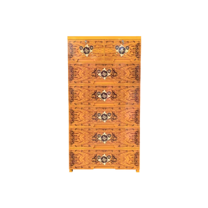 2024 prix de gros classique durable garde-robe Design attrayant meubles de maison en plastique 7 tiroirs armoires du Bangladesh - Product Image 6