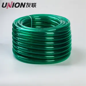 Grüner kundenspezifischer PVC-Schlauch durchsichtiger durchsichtiger Kunststoffschlauch flexibler PVC-Schlauch mattierter PVC-Flussschlauch