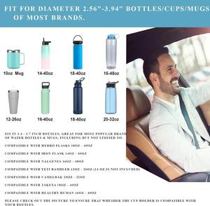 ที่วางแก้วในรถอเนกประสงค์พร้อมถาดถอดได้360หมุนปรับได้ถาดรองอาหารบนรถแบบยืดได้ที่วางถ้วยอัตโนมัติ - Product Image 5