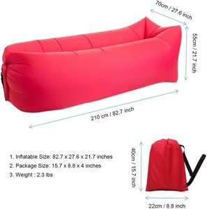 Wholesale Modern Reclining Portable Foldable <b>Inflatable</b> <b>Sofa</b> <b>for</b> <b>Camping</b> Outdoor Beach Backyard Concerts Music Festivals - Product Image 3
