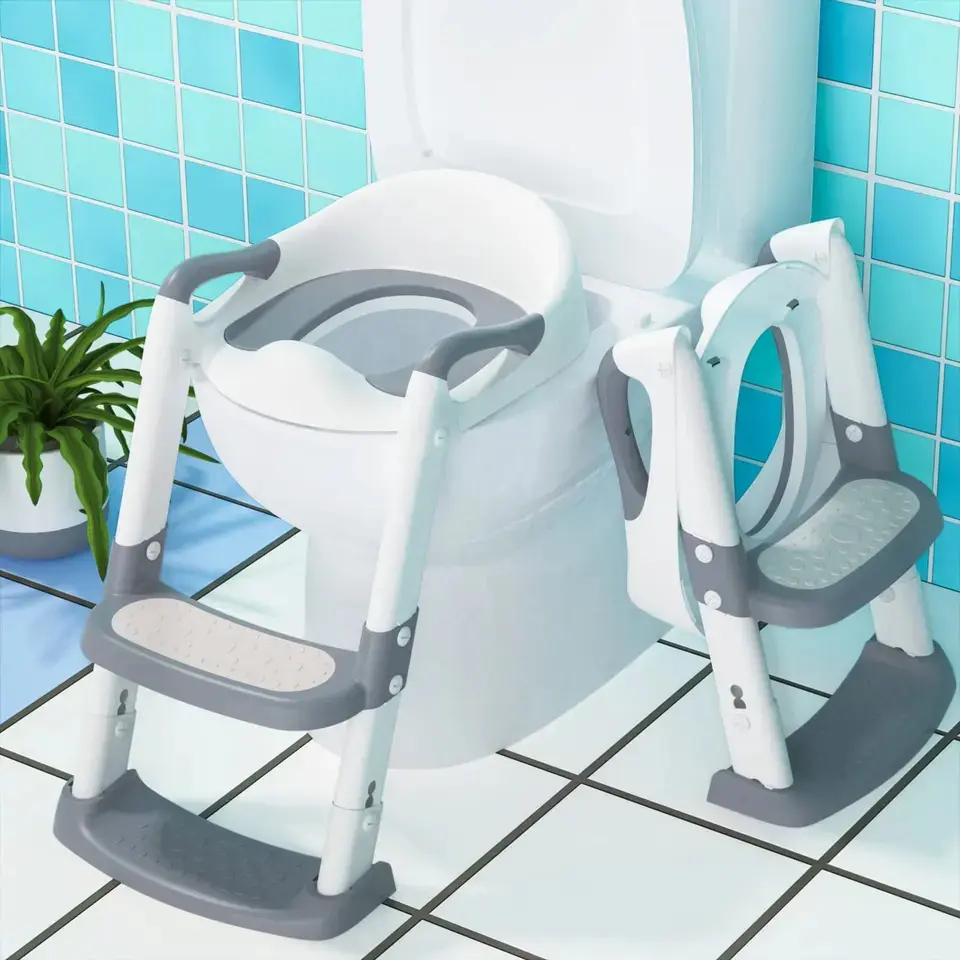 Hot Selling Baby Producten Luxe Draagbare Peuter Potje Training Ladder Toilet Voor Kinderen Potje Ladder Toiletladder