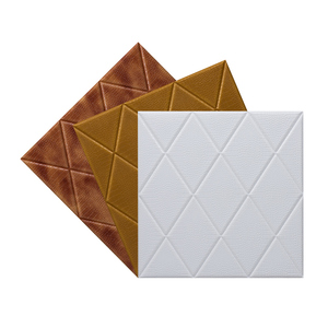 <span class=keywords><strong>Papier</strong></span> <span class=keywords><strong>peint</strong></span> autocollant 3d auto-adhésif en mousse diamant, 70x70CM, 10 pièces, décor mural, imperméable, bon marché - Product Image 5