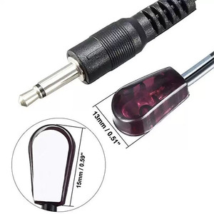 Cable Extensor IR con Emisor, Conector Jack de 2.5mm y 3.5mm, 38khz, para Receptor de Satélite - Product Image 2