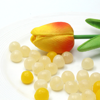 New Arrival 50g Vegan Pectin Sour Plus Crystal Sugar Pear Flavor Gummy Candy for Children's Snack