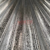Tôle de toiture en acier ondulé galvanisé et Galvalume conforme aux normes ASTM A36 A53, revêtement Z80-Z120, pleine dureté, épaisseur 0,5-1,0 mm