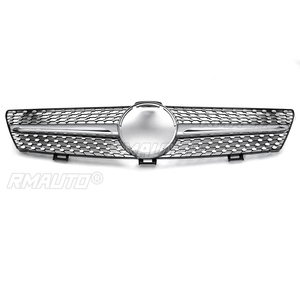 กระจังหน้าโครเมียม/สีดำ W219 แบบเพชร สำหรับรถยนต์เมอร์เซเดสเบนซ์ W219 CLS500 CLS600 CLS ปี 2005 2006 2007 2008 - Product Image 4