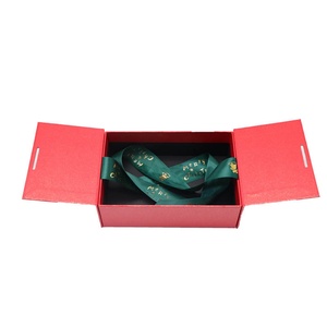 Customizable Luxury Christmas Gift <b>Boxes</b> with Ribbon Decoration Modern Style Recycled Materials Eco-Friendly and Stylish - Product Image 3