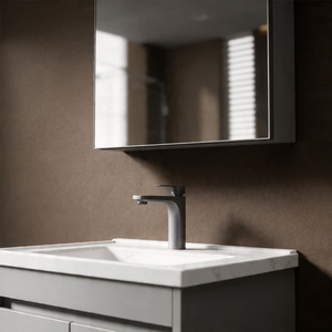 <span class=keywords><strong>Meuble</strong></span>-lavabo compact pour salle de bain avec <span class=keywords><strong>vasque</strong></span> intégrée, <span class=keywords><strong>meuble</strong></span>-<span class=keywords><strong>vasque</strong></span> autoportant gain de place avec rangement pour petites salles de bain - Product Image 3