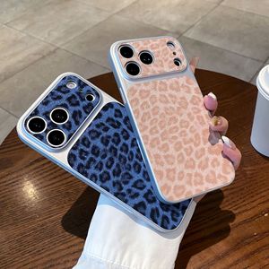 Nueva Funda de Teléfono de Lujo con Patrón de Leopardo Brillante para iPhone 17A <span class=keywords><strong>Ir</strong></span> 13 14 15 16 Pro Max, Personalidad, Creatividad, Antigolpes, Carcasa Trasera - Product Image 1