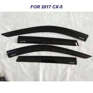 Pemasok grosir semua cuaca perisai ventilasi angin pelindung matahari jendela deflektor pelindung hujan untuk Mazda CX-5 2017 aksesoris - Product Image 2
