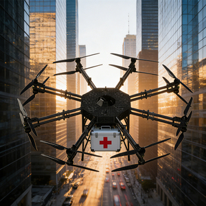 Drone de transport de marchandises GT800 à 16 rotors, moteur sans balais, poids maximal au décollage de 800 kg, charge utile maximale de 600 kg pour le transport de produits agricoles - Product Image 1
