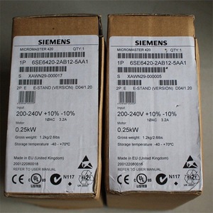 Variador de Frecuencia Siemens Micromaster 420 6SE6420-2UC25-5CA1 1.5kW 200-240V Para Uso Industrial - Product Image 2