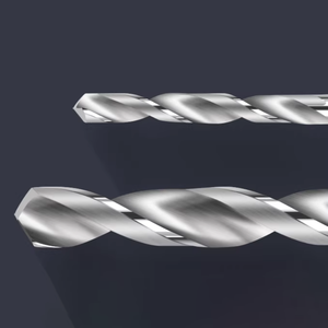 Foret en carbure monobloc haute efficacité à queue fixe D4, micro-forets hélicoïdaux de petit diamètre pour le perçage du cuivre et des alliages d'aluminium - Product Image 2