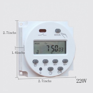 CN101A <b>Timer</b> Switch AC/DC 12V 24V 110V 120V 220V 230V 240V Digital LCD Power Week Mini Programmable Time Switch Relay 8A to 16A - Product Image 6