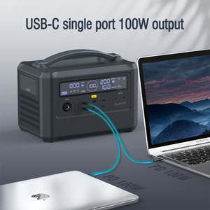 ธนาคารพลังงานแบบพกพาที่มีเต้าเสียบ AC สถานีพลังงานสำรองแบตเตอรี่ลิเธียมสำหรับตั้งแคมป์กลางแจ้งบ้านฉุกเฉิน - Product Image 4