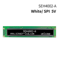 Modul Tampilan Dot Matrix Karakter WINSTAR OLED WEH004002A, 5V, Antarmuka Serial SPI/6800, Layar Asli