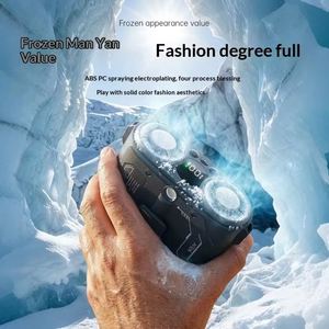 Ite & Ice Compress 16000Rpm Portable Waist Hanging <b>Fan</b> Outdoor Travel Construction Wearable Cooling Device - Product Image 4