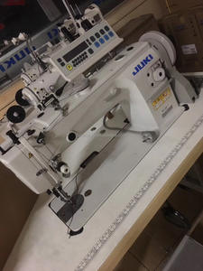 JUKIs d'occasion <span class=keywords><strong>DU</strong></span>-1281-7 machine à coudre à 1 aiguille avec alimentation supérieure et inférieure, avec crochet à double capacité et coupe-fil automatique - Product Image 3