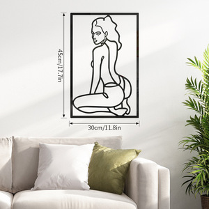 Miễn Phí Mẫu Sang Trọng Hiện Đại Tường Nghệ Thuật Màu Sắc Trang Trí Sắt Kim Loại Treo Hoa Yếu tố Đầy Màu Sắc Kim Loại Trang Trí Tường - Product Image 1