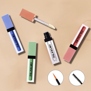Conteneur de baume à lèvres carré en PETG de luxe personnalisé avec bouchon à vis, conteneur cosmétique en plastique pour gloss à lèvres 7 ml avec étiquettes, tubes pour gloss à lèvres - Product Image 6