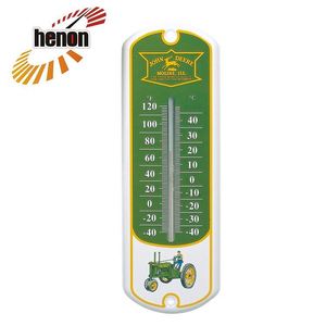 Nouvelle conception en 2021 Promotion d'usine Thermomètre mural en bois à double affichage intérieur et extérieur - Product Image 4