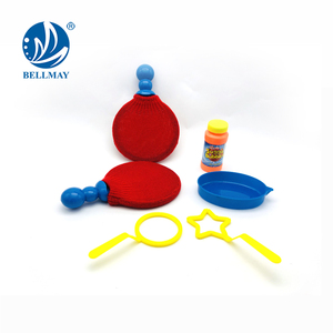 Bemay Toy Paddle Bubble Tennis Magic Bouncing And Passing Bubble con raquetas para niños - Product Image 2