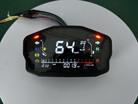 Speedometer digital modifikasi tachometer sepeda motor cluster instrumen untuk Ducati