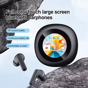 หูฟัง TWS ANC ตัดเสียงรบกวนแบบแอคทีฟ หูฟังแบบใส่ในหู หน้าจอสัมผัส LED เสียงคุณภาพสูง HiFi สเตอริโอ หูฟังไร้สายสำหรับเล่นกีฬา - Product Image 3