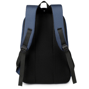Men's Backpack Lightweight <b>Computer</b> <b>Bag</b> Business Travel College Student Shoulder Straps Solid Color S6355 - Product Image 3