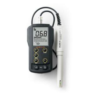 Hanna Instruments HI-9813-51 Mètre multiparamètres portable PH/EC/TDS/Température 4-en-1 Testeur de qualité de l'eau Garantie 1 an - Product Image 3